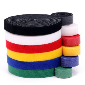 Cheap Factory with high quality Double side Nylon fabric tape roll back to back hook and loop for sale