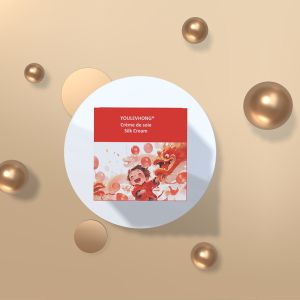 China YOULEVHONG Silk Moisturizing Cream For All Skin Types With Hyaluronic Acid And Vitamin E on sale