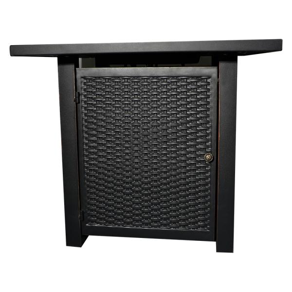 30 Inch Outdoor Gas Barbecue Fire Pit With 50,000 BTU Adjustable Flame