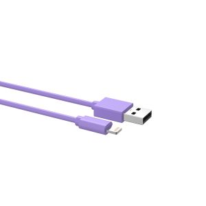 Lightning C89 USB A To Lightning MFI PVC Round Cable 5V2.4A