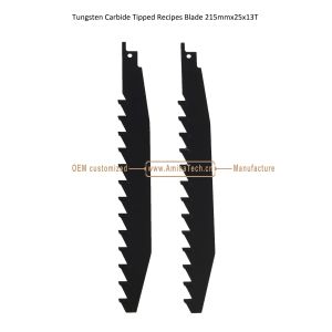 Tungsten Carbide Tipped Recipes Blade 215mmx25x13T,Reciprocating,Power Tools