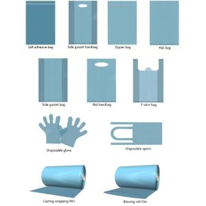 medical compostable disposable plastic gloves, biodegradable and compostable