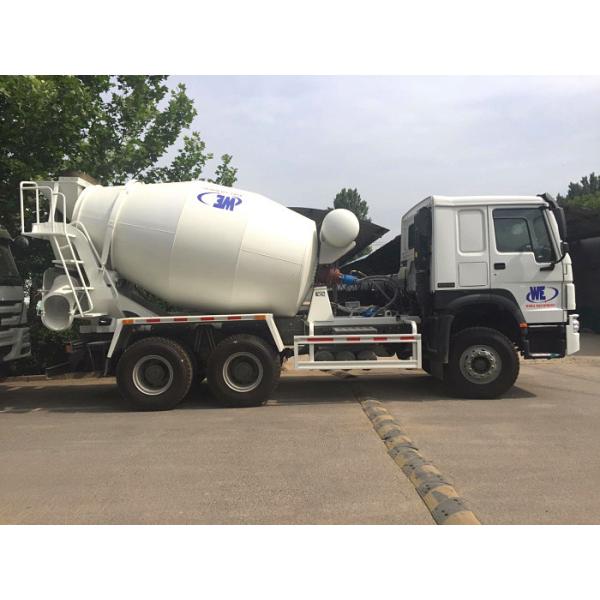 Quality 6x4 8M3 Concrete Mixer Tank Truck Sinotruk Howo7 White Color Hw76 Cabin wholesale