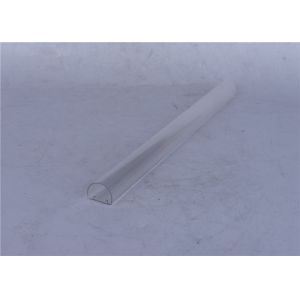 China Transparent / Milky Polycarbonate LED Profile , Extruded LED Profile Housing on sale