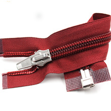 Custom Nylon Zipper with Lightweight Durable Design and Custom Colors for