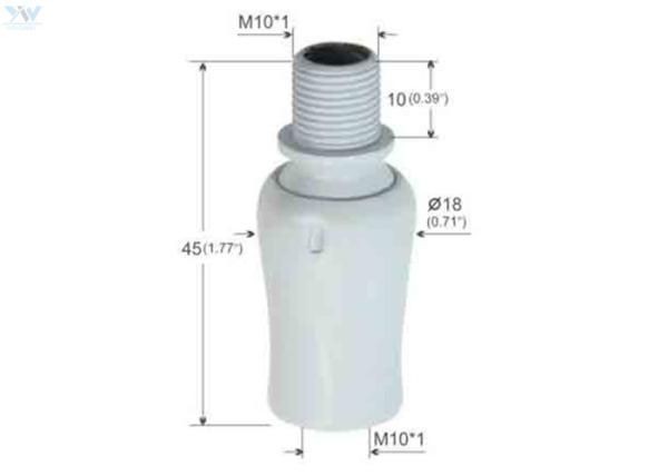 Quality Rustless Adjustable Swivel Joint / Swing Arm Wall Fixture With Multi Finishing Colors wholesale