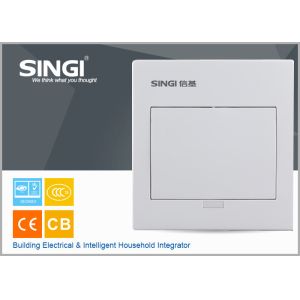 Cheap MCB power electrical distribution box SINGI brand GNB 3007 7 ways ivory-white color power distrbution box for sale