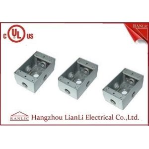 Rectangular IMC Conduit Fittings Waterproof Terminal Box with PVC Coated