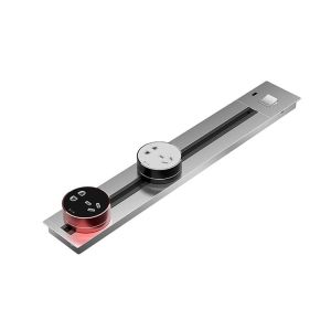 OEM Embedded Worktop Electrical Track Socket 220V 80CM