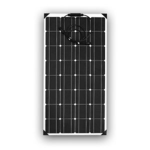 Mono ETFE SunPower 100 Watt Solar Panel Black With CE And ROHS Certificated