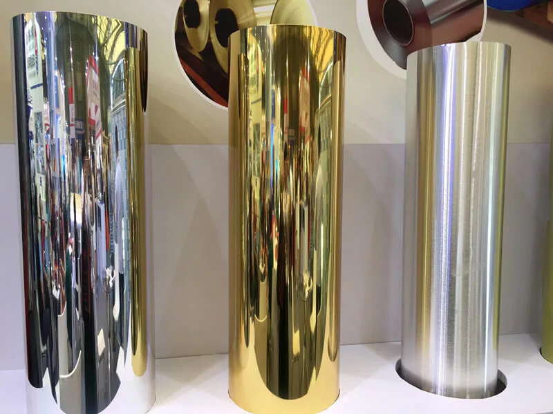 China AA8011 O  0.06*915MM  Width  Aluminium Mirror Sheet/Coil for Gift Box Silver, Gold, Rose Gold on sale