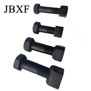 Excavator 12.9 Hex 40cr Material Hard Track Shoe Bolts Excavator Track Pad Bolt