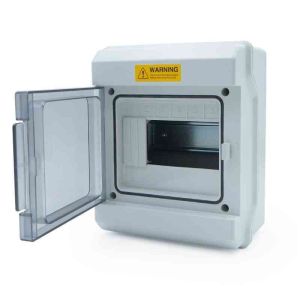 6 Way IP65 Waterproof Outdoor Electrical Circuit Breaker Enclosure Distribution