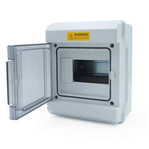 6 Way IP65 Waterproof Outdoor Electrical Circuit Breaker Enclosure Distribution