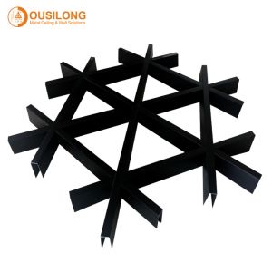 Special Design Triangle Aluminium Profile Suspended Ceiling Decorative False