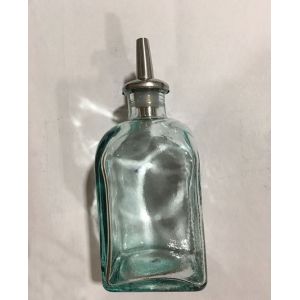 Whosale price silver color cork dasher top for 12mm crocktail or bitter bottler