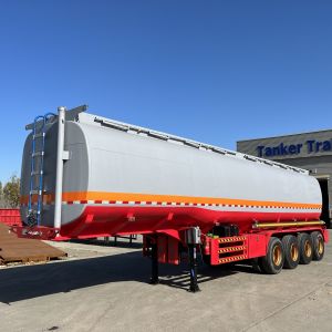 Customizable Hot Oil Tank Trailer with 50ton Max Payload Dimensions 11800*2500