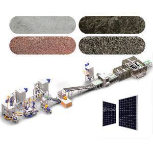 Cheap Sustainable Energy Solution PV Solar Panels Recycling Machine with Other Features for sale