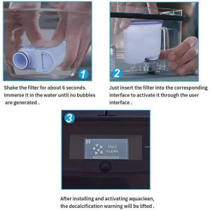 1200W Coffee Filter For Aqua Clean CA6903 Reduces Chlorine OEM