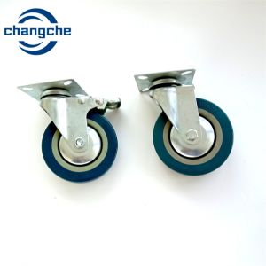 TPR Swivel Industrial Caster Wheels 500kg Castors customized