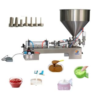 Small Size Cream Filling Machine FKF601 Mini Size Filler for Small-Scale