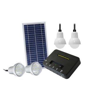 Rohs 8W Solar Panel Complete Set For Home , 11V Solar Mobile Lighting System