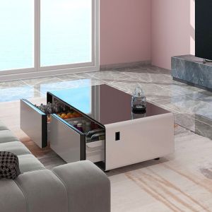 TB135 White Black Color Music Player Wireless Charge Office Apartment Home Bar