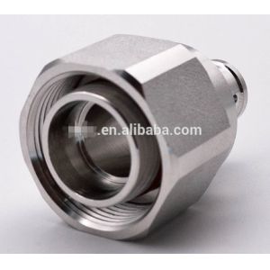 4.3-10 connector Male straight solder type for 1/4" Superflex cable Factory made