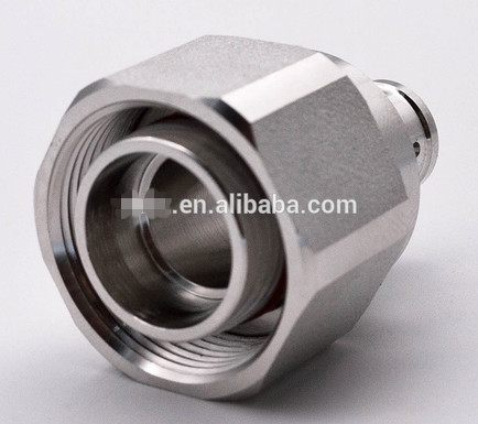 4.3-10 connector Male straight solder type for 1/4" Superflex cable Factory made