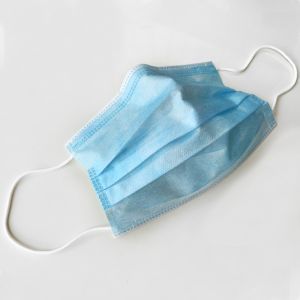 Personal Protective Earloop Face Mask , Melt Blown Fabric Disposable Face Mask