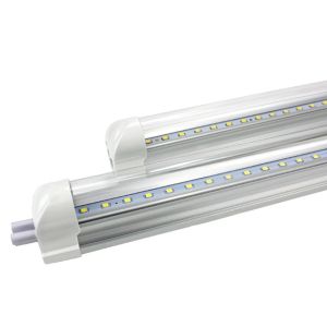 China ETL 5 Years Warranty Double Lines Integrated T8 LED Tubes 4FT 1200mm 1.2M For Supermarket Office Hotel on sale