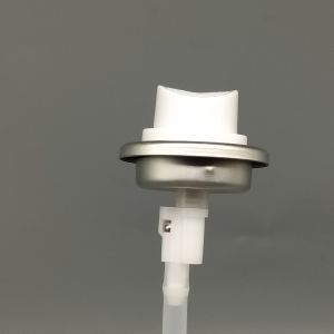 Advanced 360-Degree Aerosol Valve with Ergonomic Actuator for All-Purpose Spray