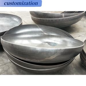 Customized Tank Dished End Torispherical Dish Heads for Stainless Steel Pipes