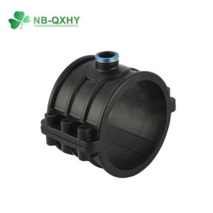 Electrofusion HDPE Pipe Fitting Saddle Clamp Pn16 with Welding Connection