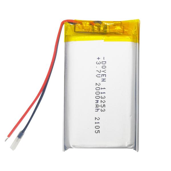 Quality 2000mah Lithium Ion Polymer LiPo 3.7 V Battery Pack Rechargeable wholesale