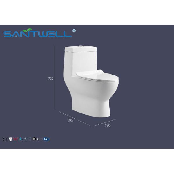 Quality Washdown type 1 piece round toilet  red sanitary quality craft wc wholesale
