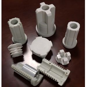 DYP43-12 Lean Tube Accessories Aluminum Frame Support PP Foot Connector for