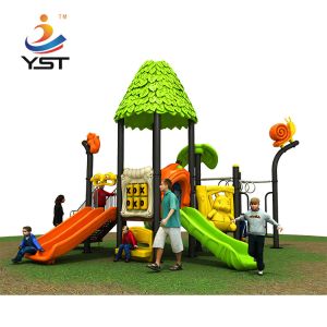 Galvanized Pipes LLDPE Outdoor Kids Playground Slide EN1176