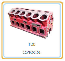 Standard 12vb. 01.01/C10.01.01A Cylinder Block Assembly Diesel Engine Parts