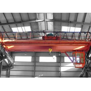 High Speed Workshop Bridge Crane , 30 Ton Double Beam Overhead Crane Equipment
