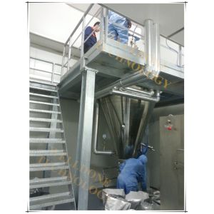 Industrial Agitated Vacuum Dryer , Remote Control Rotary Cone Vacuum Dryer