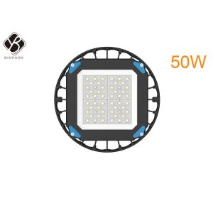 50W Round Shape UFO LED High Bay Light Lumileds SMD3030 Chip Stable Performance
