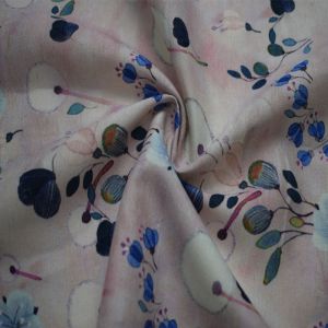 47*58 180gsm Printed Lenzing Ecovero Viscose Rayon Twill Fabric