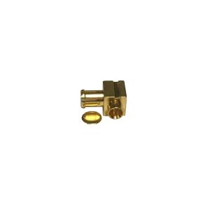 Antenna MCX Male Rf Right Angle Coaxial Connector AU Plated