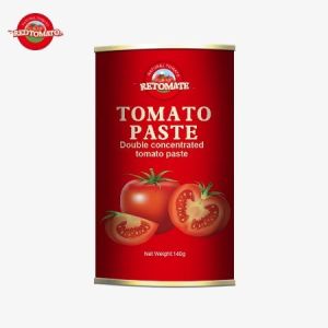 140g Canned Tomato Paste With Enhanced Exceptionally Convenient ISO Certification