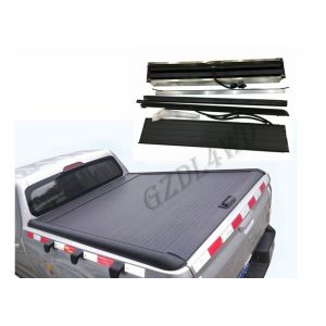 4x4 Aluminum Roller Shutter Rear Tonneau Cover For Ford Ranger 2012+ T6 T7 T8