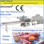 Automatic Flow Packing Machine Within Shrink tunnel For Food Products Hot sale