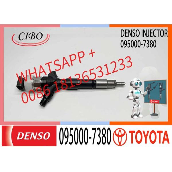 common rail fuel injector 23670-30240 095000-7380 fuel injector For Toyota 2KD-FTV