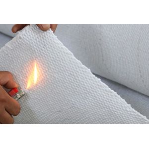 Acoustic Resistance Ceramic Fiber Blanket 1350 Degree Insulation