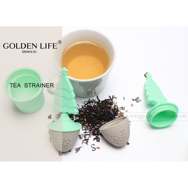Quality Silicone Tea Coffee St Strainer Herbal Spice Infuser Filter Diffuser 304 Stainless Steel wholesale